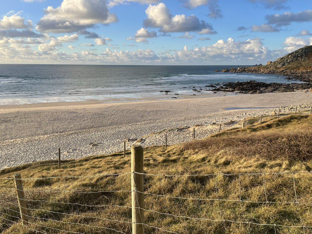 TrevedraFarm's tweet photo. When you’ve the beach to yourself - and breath. The campsite is open all year - limited winter pitches. Heated washrooms 
#trevedrafarm #noplacelikehome 
@TrevedraFarm @Gwynverbeach https://t.co/HMVe6aEXF3