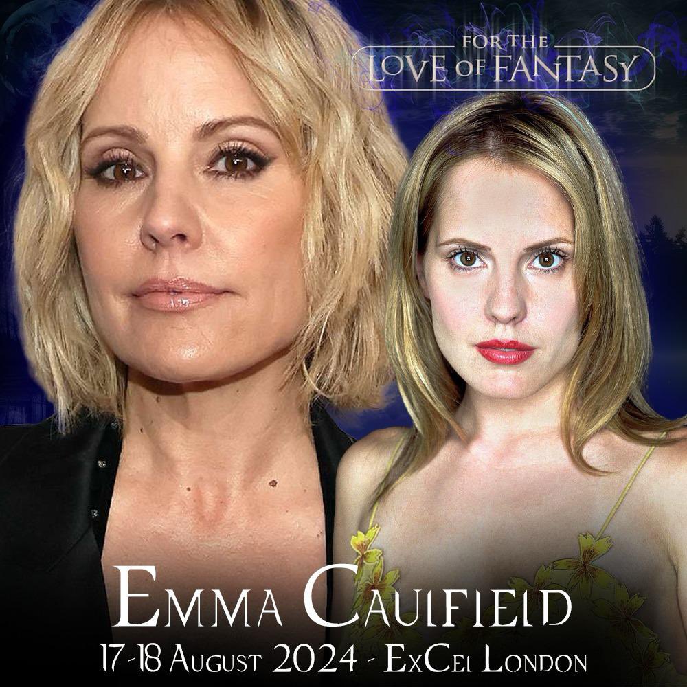 For The Love Of Fantasy welcomes Emma Caulfield (@emmacaulfield), known for projects such as Buffy the Vampire Slayer, Beverly Hills 90210, Life Unexpected, WandaVision, and many more. Appearing 17-18 August! Tickets: fortheloveoffantasy.com