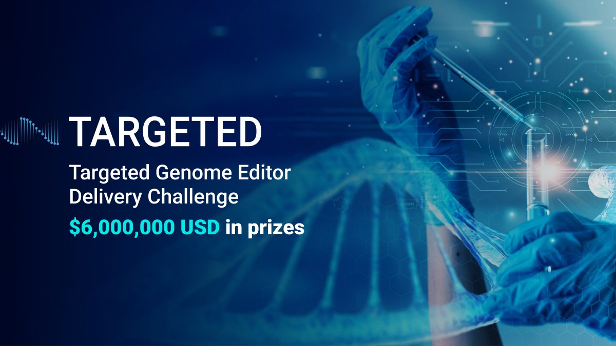 🔬 Big News! Don't miss the @NIH TARGETED Challenge Webinar on January 25 at 12:00 PM EDT. Gain insights into Phase 2 details and submission process. Bring your questions to the Q&A panel! 🚀 Register now: freelancer.zoom.us/webinar/regist… #GenomeEditing #Biotechnology