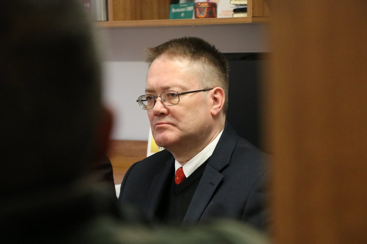 It's humbling to meet survivors of Conflict Related Sexual Violence. Today, as I joined male survivors, with FMGervalla &amp; the Director of KRCT, Feride Rushiti, I heard about the challenges male survivors continue to face, including the fight against stigma &amp;access to justice. 1/2