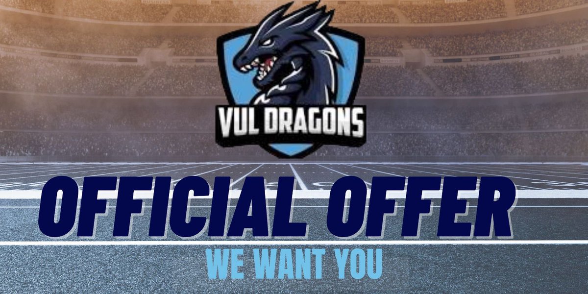 ImmanuelW13's tweet image. Blessed and thankful to receive a offer and opportunity @FootballVul 
@Dupage_Football