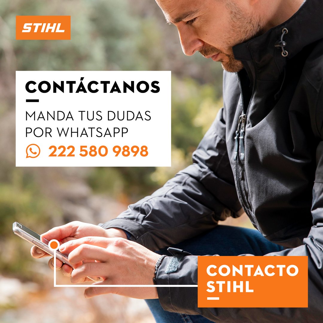 STIHLMEXICO's tweet photo. ¡Así de fácil!📷📷
Resolvemos cualquiera de tus dudas sobre nuestros equipos y te damos precios desde WhatsApp.
¡Contáctanos! https://t.co/GlVrXlucTQ https://t.co/C1kt0KGTxH