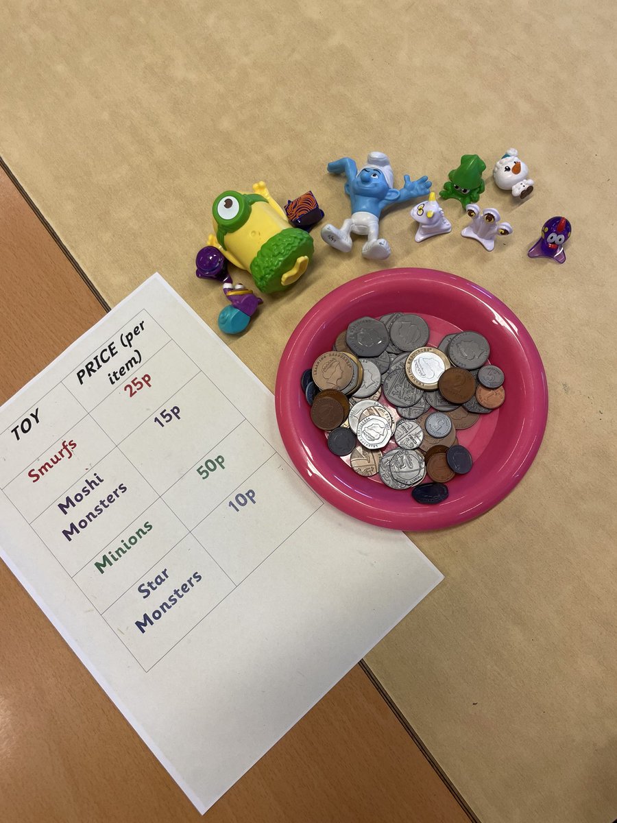 As part of our numeracy topic, room 6 opened up a toy shop! We are developing our knowledge of money through play💰📚❤️