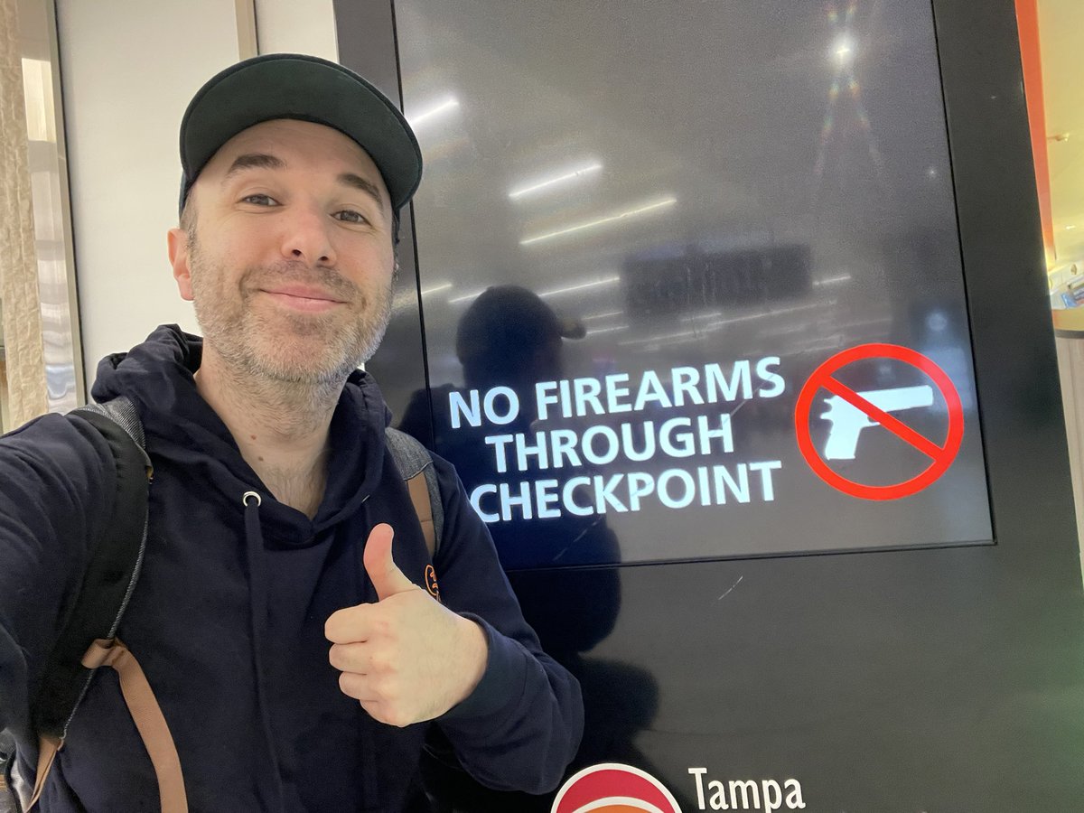 I’m not in California anymore! Hi Florida! I love the second amendment and swamps! ✌️🐊❤️ Come to my shows tonight to Sunday at the new @SSCCTampa in Wesley Chapel! ci.ovationtix.com/35579/producti…