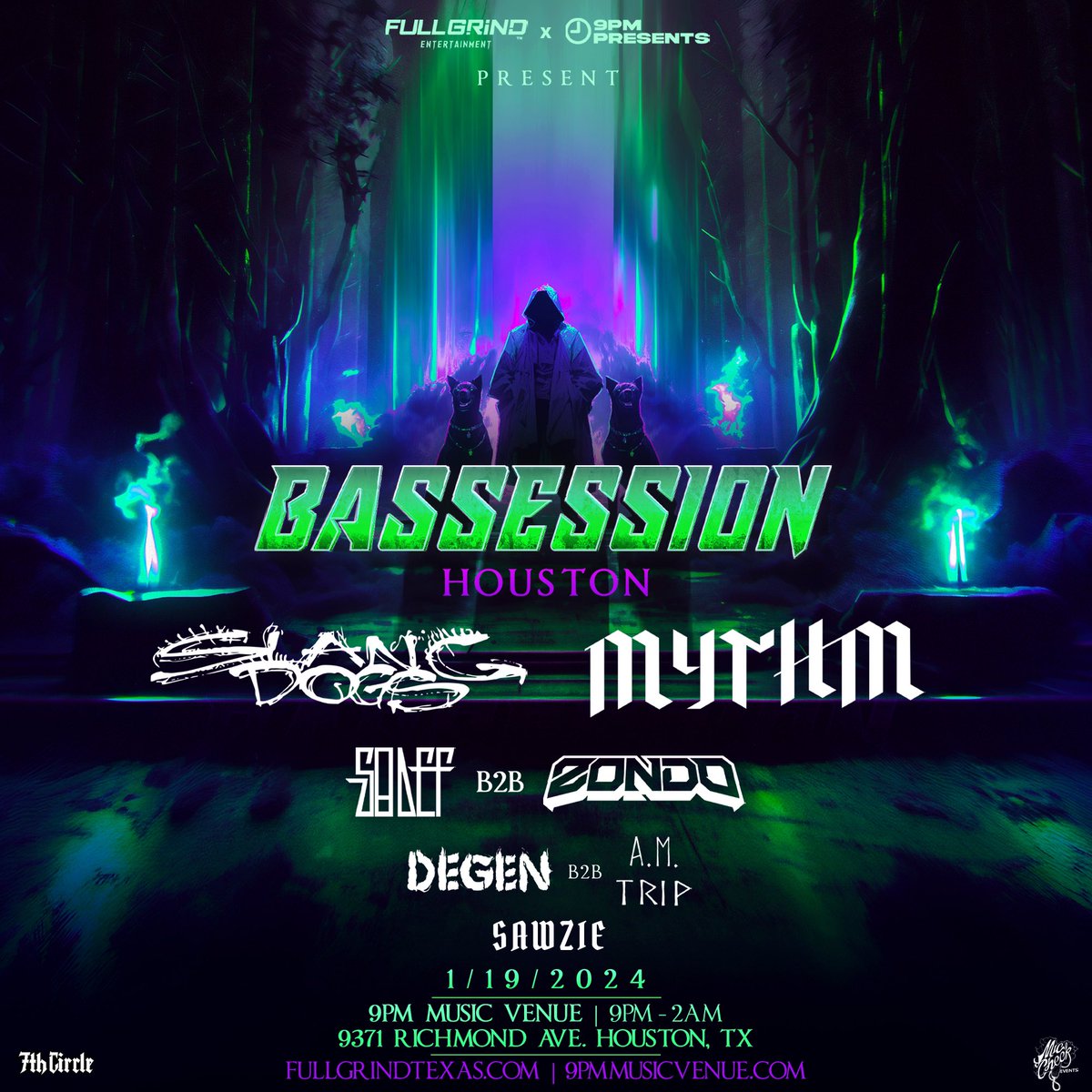 BASSESSION's tweet photo. TEXAS! β #Bassession is coming to Houston & Dallas this weekend with a RARE lineup including; @mythmofficial & @SlangDogs + more πΈπΈ
Running a 2 Tickets for only $20 sale until tonight at midnight, secure yours NOW! https://t.co/2XZbYFwGFx