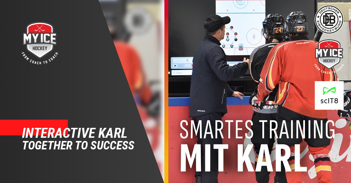 Celebrating U20 German Ice Hockey Team (@deb_teams) success at the World Championships in Sweden! 🏒 Thrilled that we have contributed to their preparation, monitoring and video analysis with our 'My Ice Hockey' and @scit8karl 'KARL' solutions.