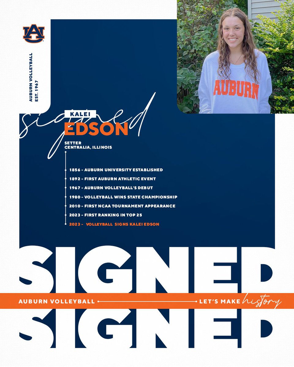 Auburn Fam, we got a good one in Kalei!! 

#WarEagle x <a href="/kaleiedson/">kalei edson</a>