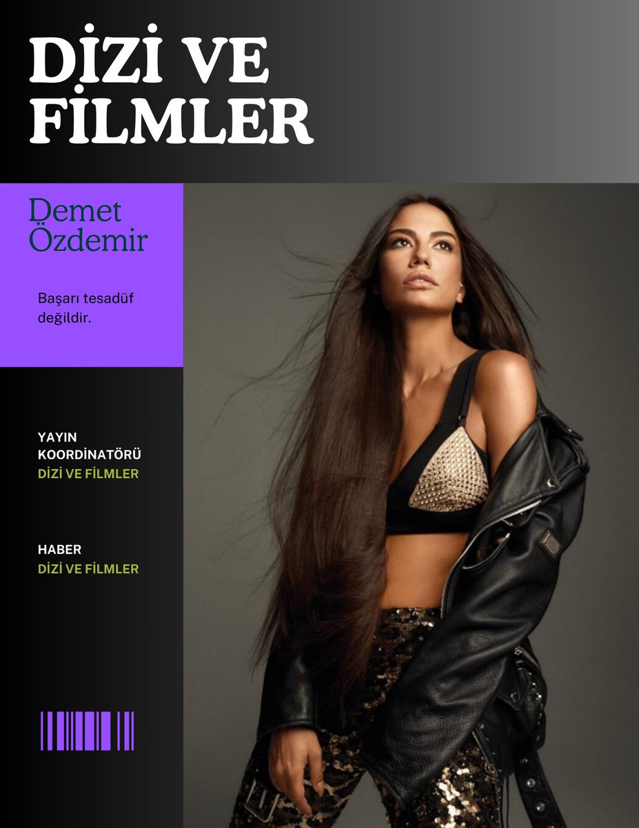 diziveefilmler's tweet photo. #DiziVeFilmlerKöşeYazısıBirÜnlü 

Başarıları ve güzelliği ile büyüleyen #DemetÖzdemir : 

26 Şubat 1992 Kocaeli doğumlu Özdemir, sadece Türkiye'de değil dünyada da büyük bir üne sahip. Türkiye de bir çok dizi ve film de oynayan, her yıl bir çok projeden teklif alan Demet'in kariyerine bir bakalım.

Demet Özdemir, ilk olarak Fox TV ekranlarında yayınlanan #SanaBirSırVereceğim dizisinde 'Aylin' karakteri ile karşımıza çıktı. Dizi final yapar yapmaz bir çok diziden teklif alan Demet Özdemir, sırasıyla; " Kurt Seyit ve Şura, Çilek Kokusu, No:309, Erkenci Kuş, Doğduğun Ev Kaderindir, Adım Farah ve Dünyayla Benim Aramda " dizilerin de başrol oynadı. 

10 yıllık kariyer hayatında her yıl dizi çeken oyuncu ayrıca 2 sinema filmi ve 2 dijital film çekti. ( Tut sözünü, Sen Kiminle Dans Ediyorsun? , Aşk Taktikleri 1 , Aşk Taktikleri 2)

En son oynadığı, O3 medya imzalı , #AdımFarah dizisinde sevgili partneri #EnginAkyürek ile büyük bir başarı yakaladılar. Dizi bir çok ülkeye satılıp yayınlanmaya başladı. Sosyal medya da yayınlandığı dönem boyuncada zirvede yer alıyordu. 

Şimdiler de bir çok projeden teklif alan başarılı oyuncu Demet Özdemir, tercihini bakalım hangi projeden yapacak.