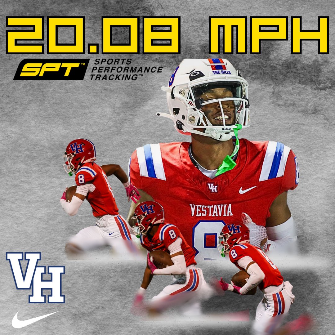 Top Recorded Speed @KeownRichardson 💨💨

#1REBEL