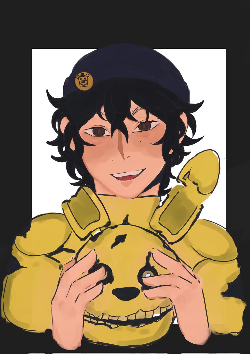 beckyartgans's tweet photo. desenho descartado: q!elquackity as william afton

motivo: não confiei no processo e imaginei q floparia 🧍 https://t.co/5E2nIfQecD