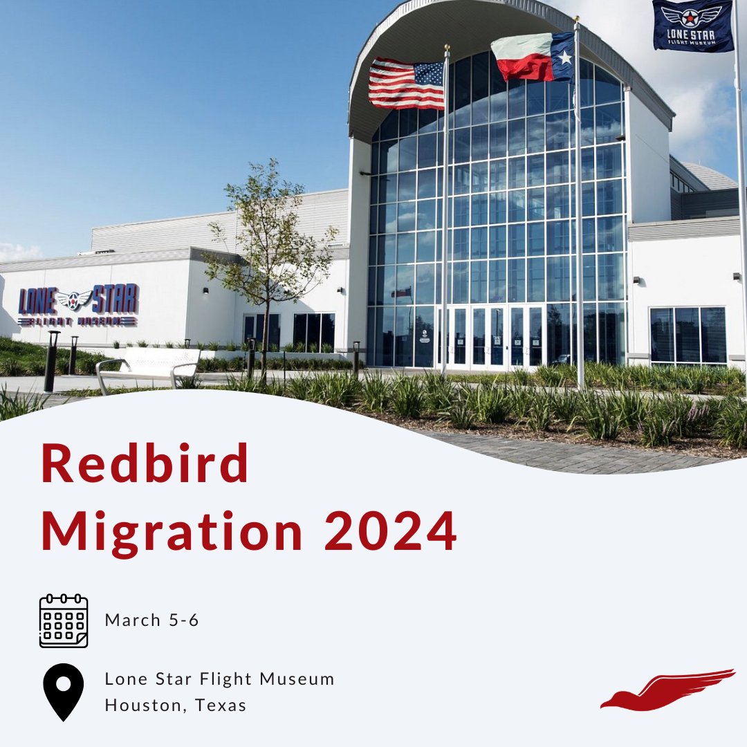 Get ready for Migration 2024 in Houston! Join us for two days at the Lone Star Flight Museum to make valuable connections, network with your peers, and gain insights from industry leaders. Register Now: hubs.li/Q02gYsFC0