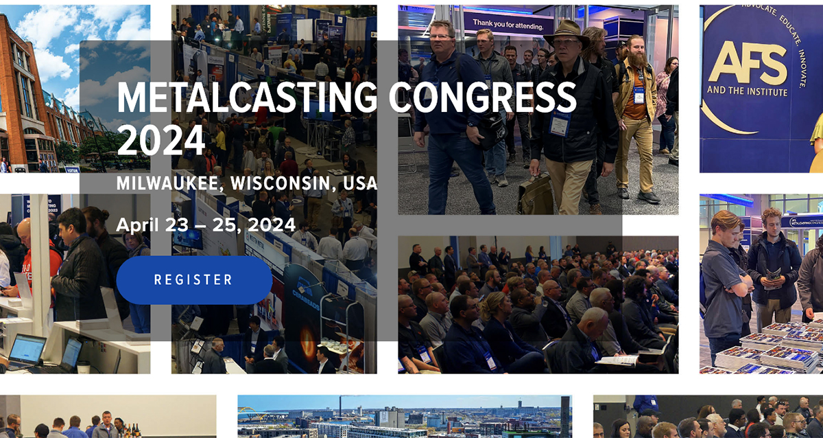Looking forward to attending this year's @AmerFoundrySoc #Metalcasting Congress at Milwaukee's Baird Center in April! Foundry pros, industry suppliers, designers and buyers all gathered to talk #metal. And Mike Pompeo as keynote to boot. Sounds awesome. Always is.