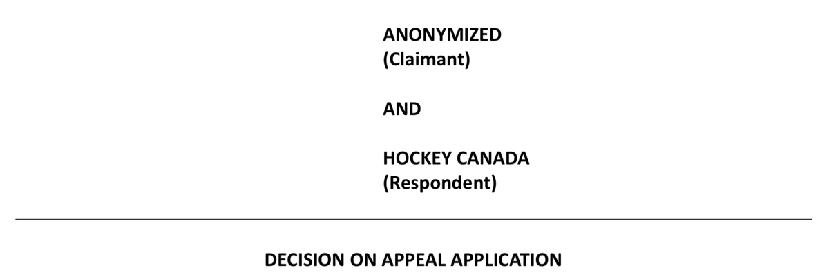 Canadian sport organizations are steadily becoming more transparent about sanctions for misconduct.
The latest example: When someone appeals a discipline decision made by Hockey Canada's independent third party, the results are now being disclosed.
Among the first such