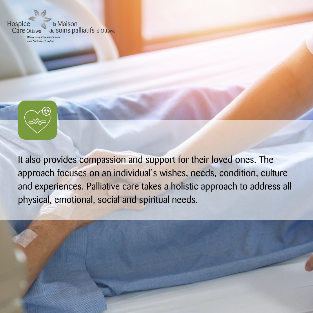 Hospice and palliative care can be tricky to understand. At Hospice Care Ottawa, we want to answer some commonly asked questions surrounding hospice care and what we do. This week, we want our supporters to understand what palliative care is!