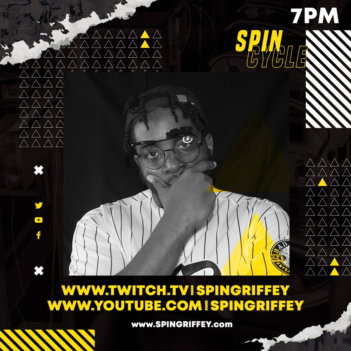 SpinGriffey's tweet image. #SpinCycle Mixshow tonight

7:30PM CST

Twitch.Tv/SpinGriffey
Youtube.com/@SpinGriffey