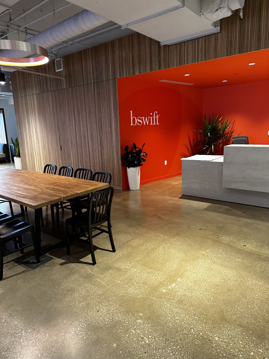 bswiftbenefits's tweet image. We&apos;re loving our sleek yet welcoming new workspace with its picture-perfect views of the Chicago skyline - we&apos;re thrilled to brainstorm game-changing benefits tech in these inspiring surrounds.

#bswift #grandopening