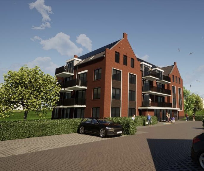 Eerste paal geslagen voor project De Roode Camer in Hank, <a href="/gemeentealtena/">Gemeente Altena</a> Mooi project van @bazalt_wonen; 20 sociale huurappartementen, mogelijk gemaakt door StartBouwImpuls