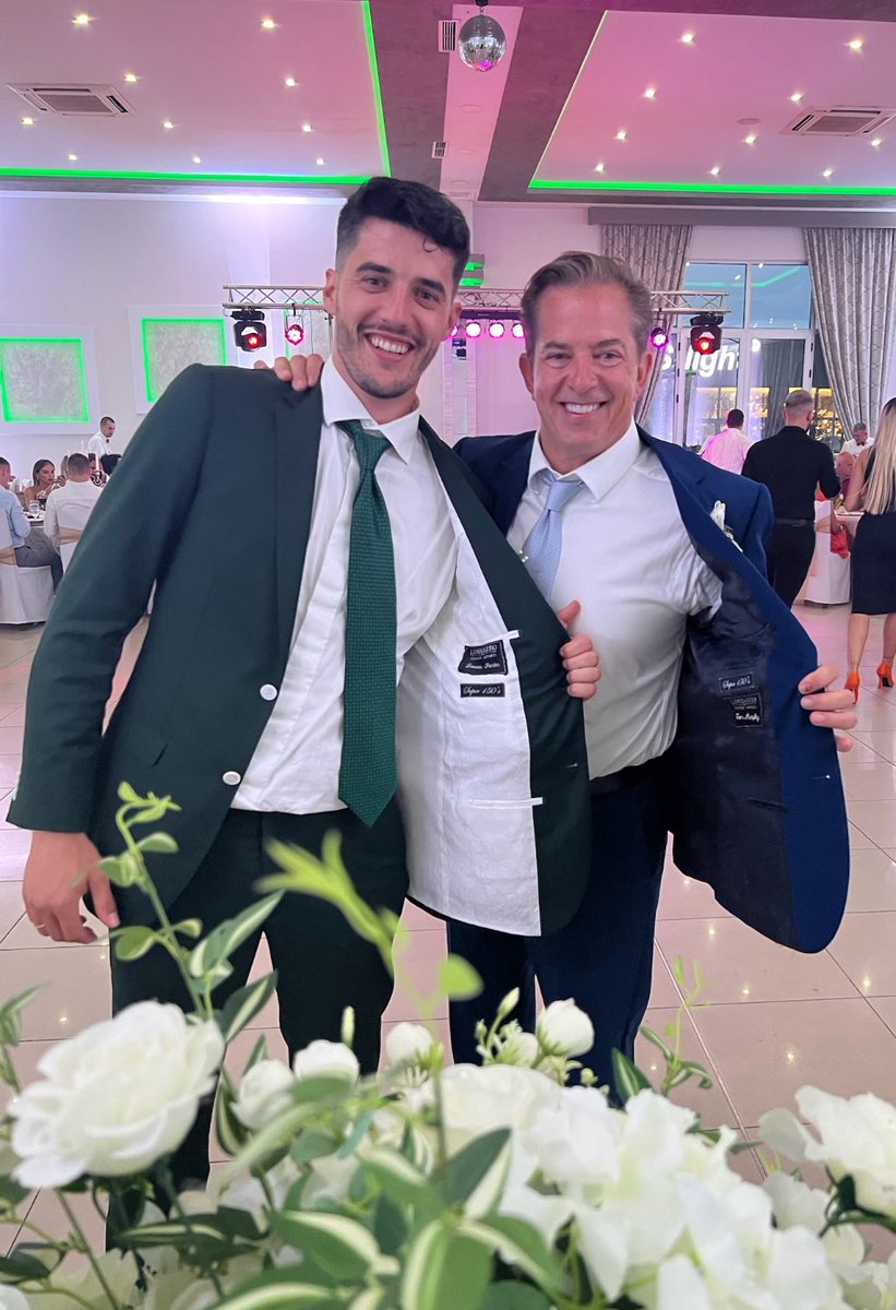 lombardocustom's tweet photo. Nothing beats the joy of a wedding day, especially when everyone’s dressed in Lombardo Custom Apparel! https://t.co/HGjzG6zWxB
