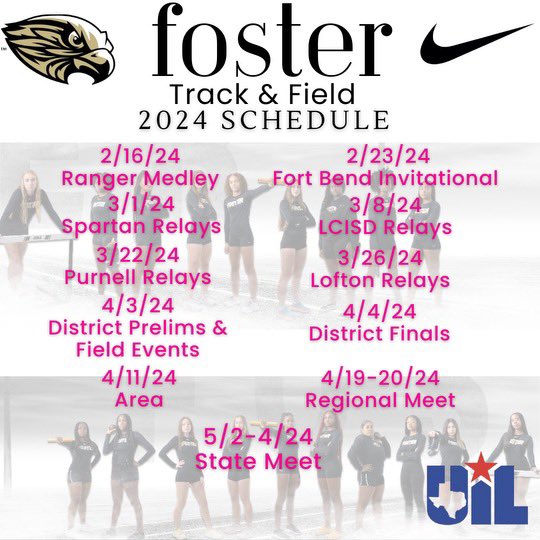 🗣️2024 Varsity Schedule