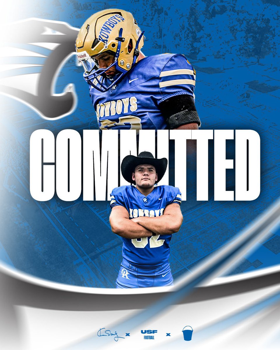 I’m blessed to continue my academic & athletic career at @usf_fb 💯 @CoachBiggaberry @CoachEP_OHS @USF_Sherman @Kowboy_Football