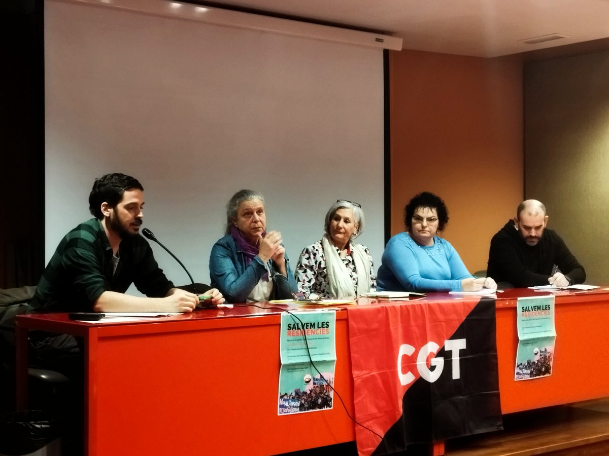 📢 L'Agus de <a href="/CGTJoan23/">Comité CGT Joan XXIII</a> detalla com amb la seva vaga indefinida al centr3 gestionat per l'Onada han aconseguit treballar amb millors condicions. És fonamental la unió de residents, famílies i treballadores.
«Ells parlen de pasta, nosaltres estem parlant de vida»