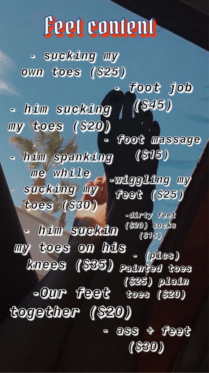 mlynn6748's tweet photo. Feet content for sale https://t.co/NfjL8PgQOU