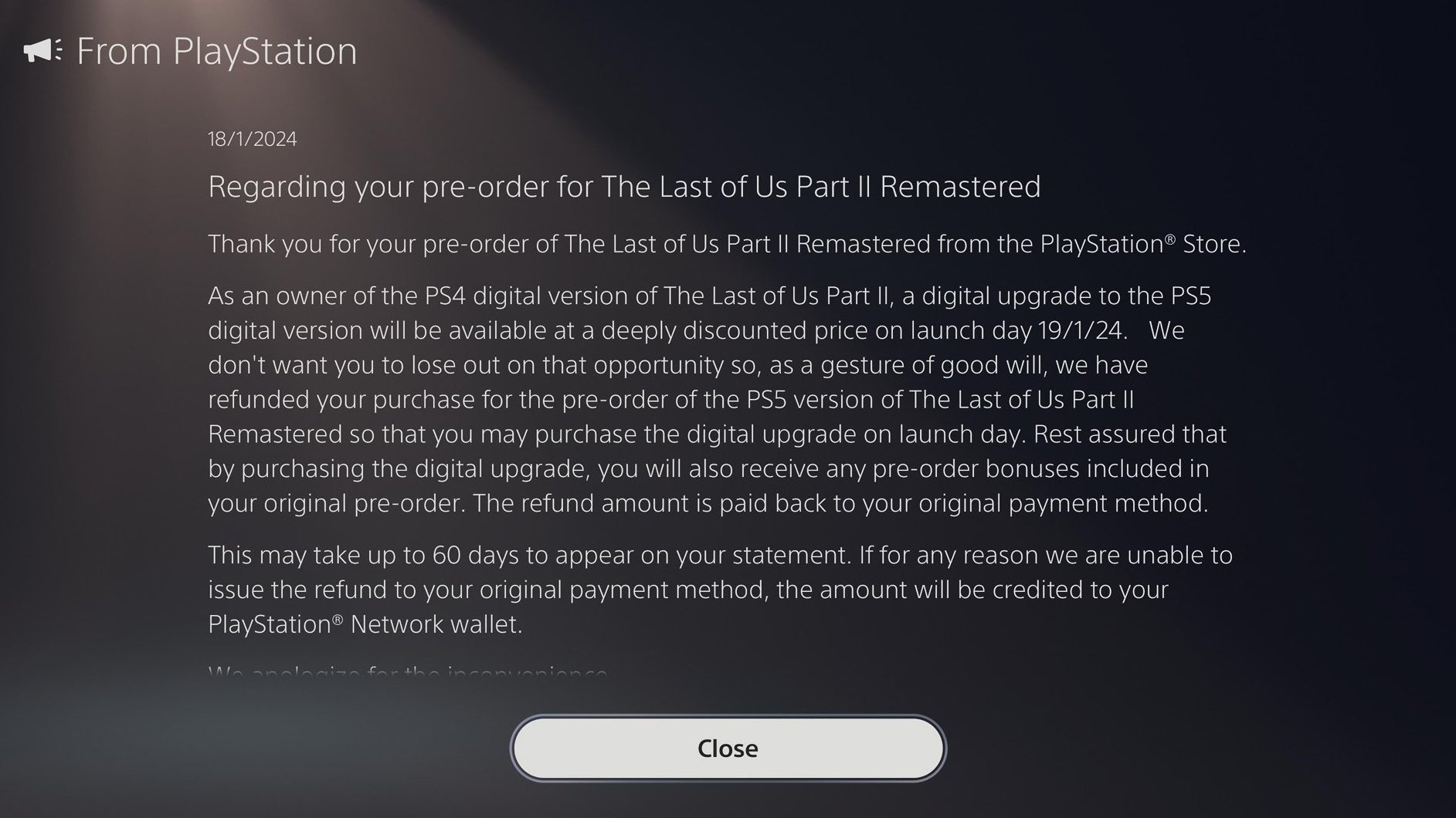 The Last Of Us Part II PS4 DIGITAL