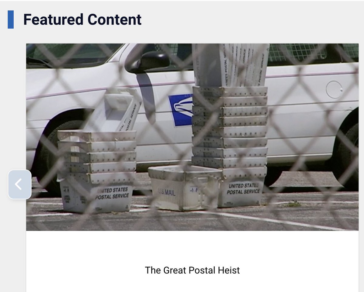 Postal workers tell me the situation inside US post offices is getting worse under Dejoy. The Great Postal Heist is Featured Content on Free Speech TV all month. Learn how our proud institution has been under attack for decades. Freespeech.org
#savethepostoffice