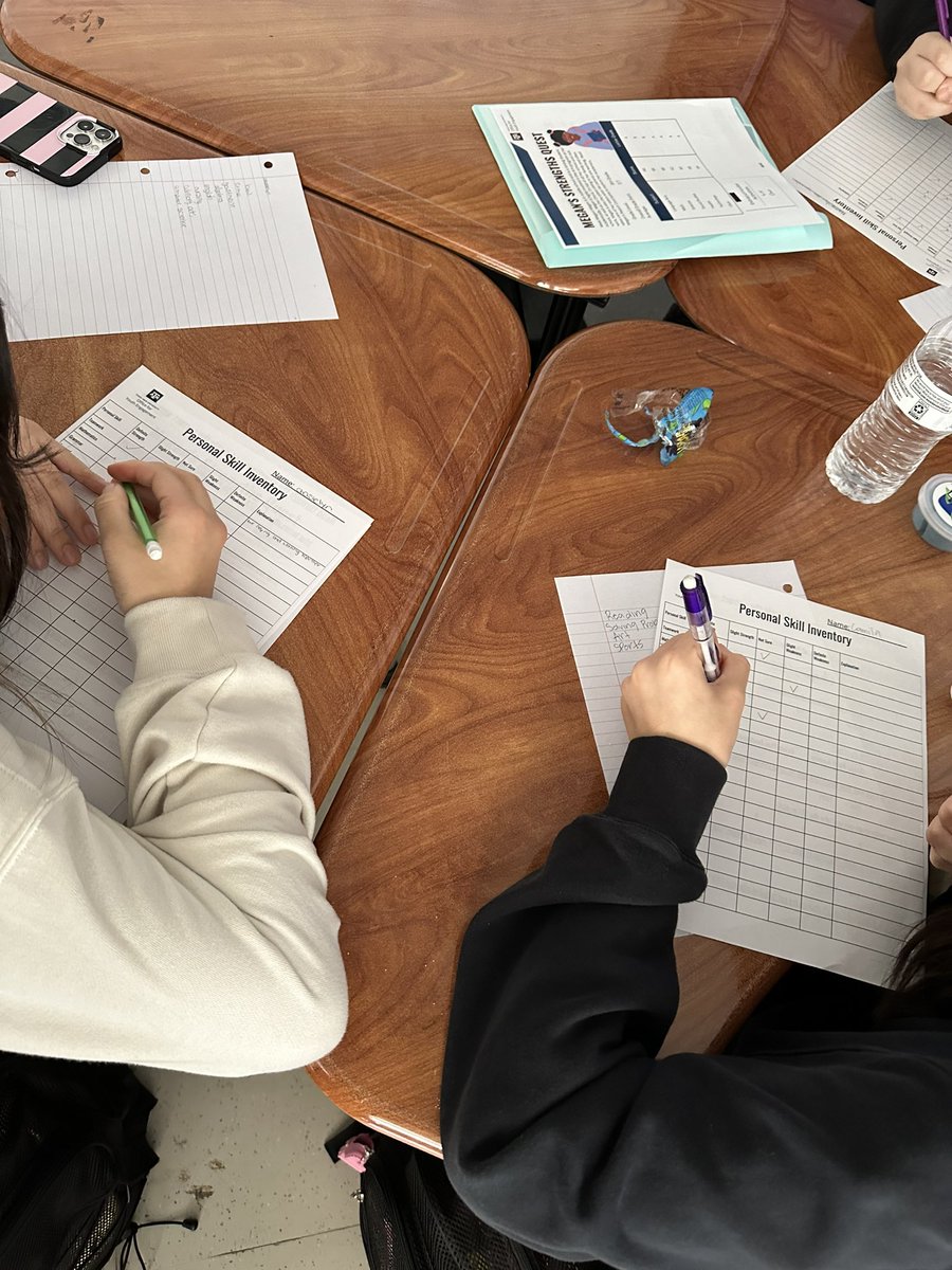 bowie_avid's tweet photo. Great work is happening in room 210!! @Ms_BalderasIISD ‘s 8th grade AVID class was visited by @TAMU ‘s Office of Youth Engagement! Students learned about the importance of GPA and their personal strengths and weaknesses! Way to go Bowie Cubs! @Sra_Ibarra_ https://t.co/QdEO7ZuD2E