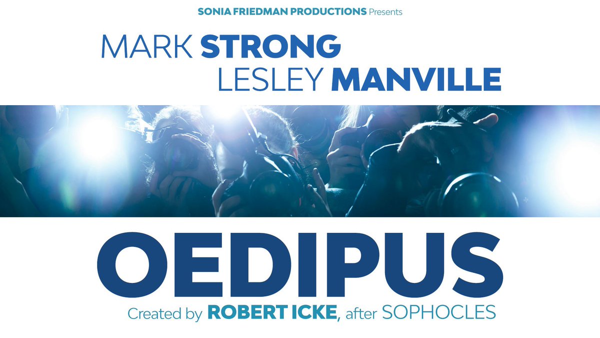 🎭 COMING TO THE WEST END 🎭 @OedipusWestEnd, a new adaptation created by Robert Icke after Sophocles, has been announced at London’s Wyndham’s Theatre from 4 October 2024, starring Mark Strong as Oedipus and Lesley Manville as Jocasta. westendbestfriend.co.uk/news/strong-an…