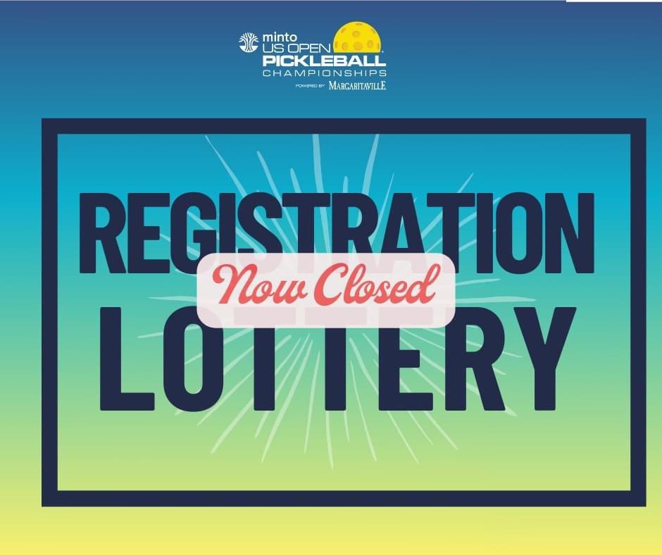 Registration Lottery window is now closed! Key dates coming next; -1/23, 2024 Email confirmation sent to all lottery winners -1/27, 2024 Deadline for all lottery winners to submit payment -1/27 – February 2, 2024 Non-paid teams removed. Alternates notified -TICKET LOTTERY 2/2-6