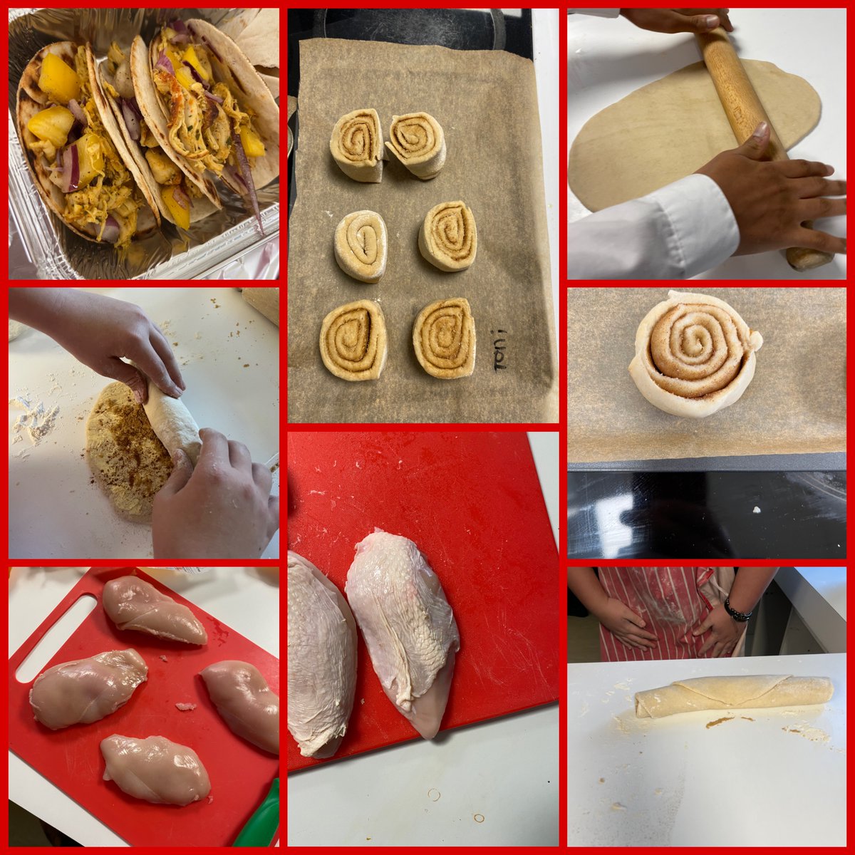 A busy week in the Padgate kitchen. On the menu this week Pizza wheels, cinnamon rolls, garlic and chilli dough balls and pulled chicken tacos from a deboned chicken.

#positivity#resilience#integrity#determination#endeavour #proudtobepadgate <a href="/padgateacademy/">Padgate Academy</a>