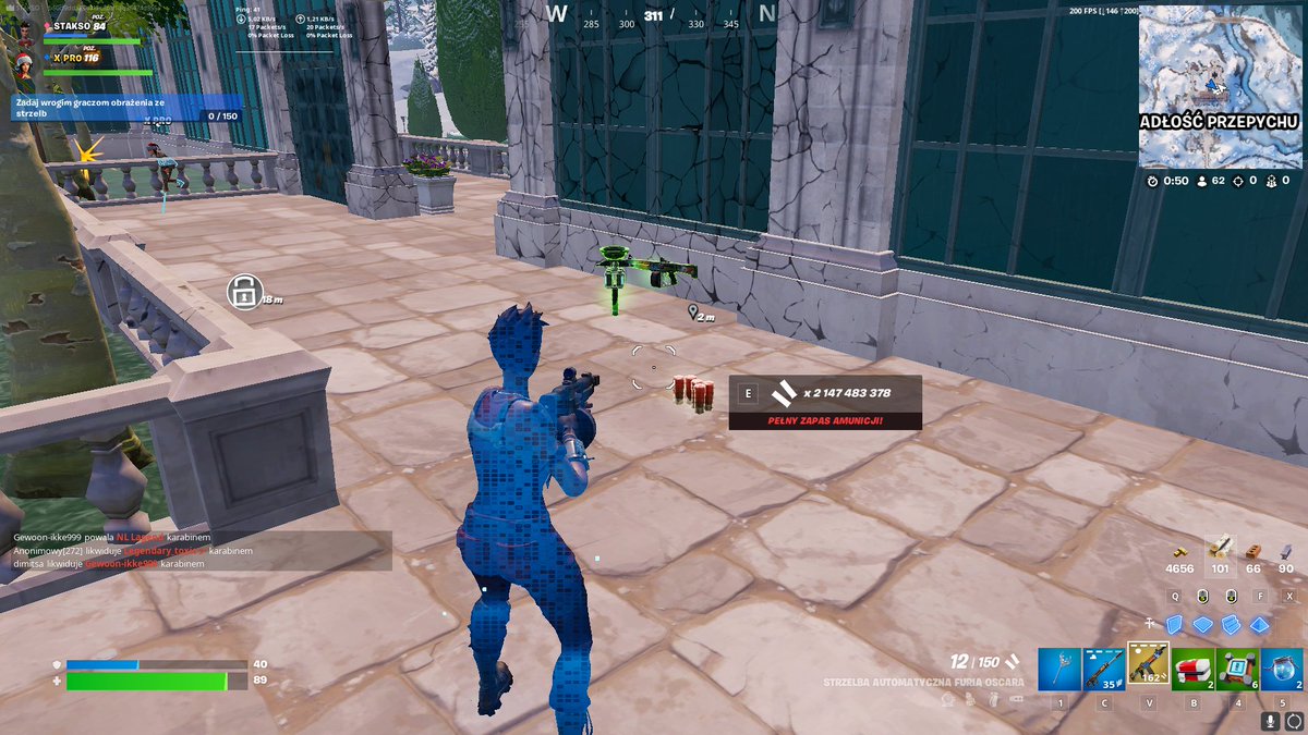 I think there is too much ammo <a href="/FortniteStatus/">Fortnite Status</a>