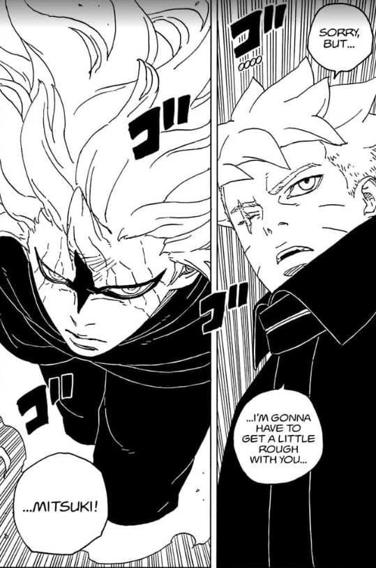 Gabatron085's tweet photo. This series is so peak. TBV got to be the best manga of all time and it only been 6 chapters #BorutoTwoBlueVortex #BORUTO #BorutoTwoBlueVortexCh6 https://t.co/lISxTN9FJL