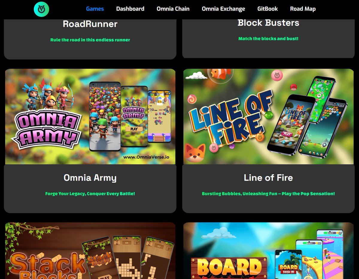 EnginerdYK's tweet photo. @OmniaVerse game portfolio is growing! Check us out at https://t.co/Sarq28nkhW
#Web3Gaming #GooglePlay #LessHassleMorePlay #FTMFW https://t.co/Afgt38hO8g
