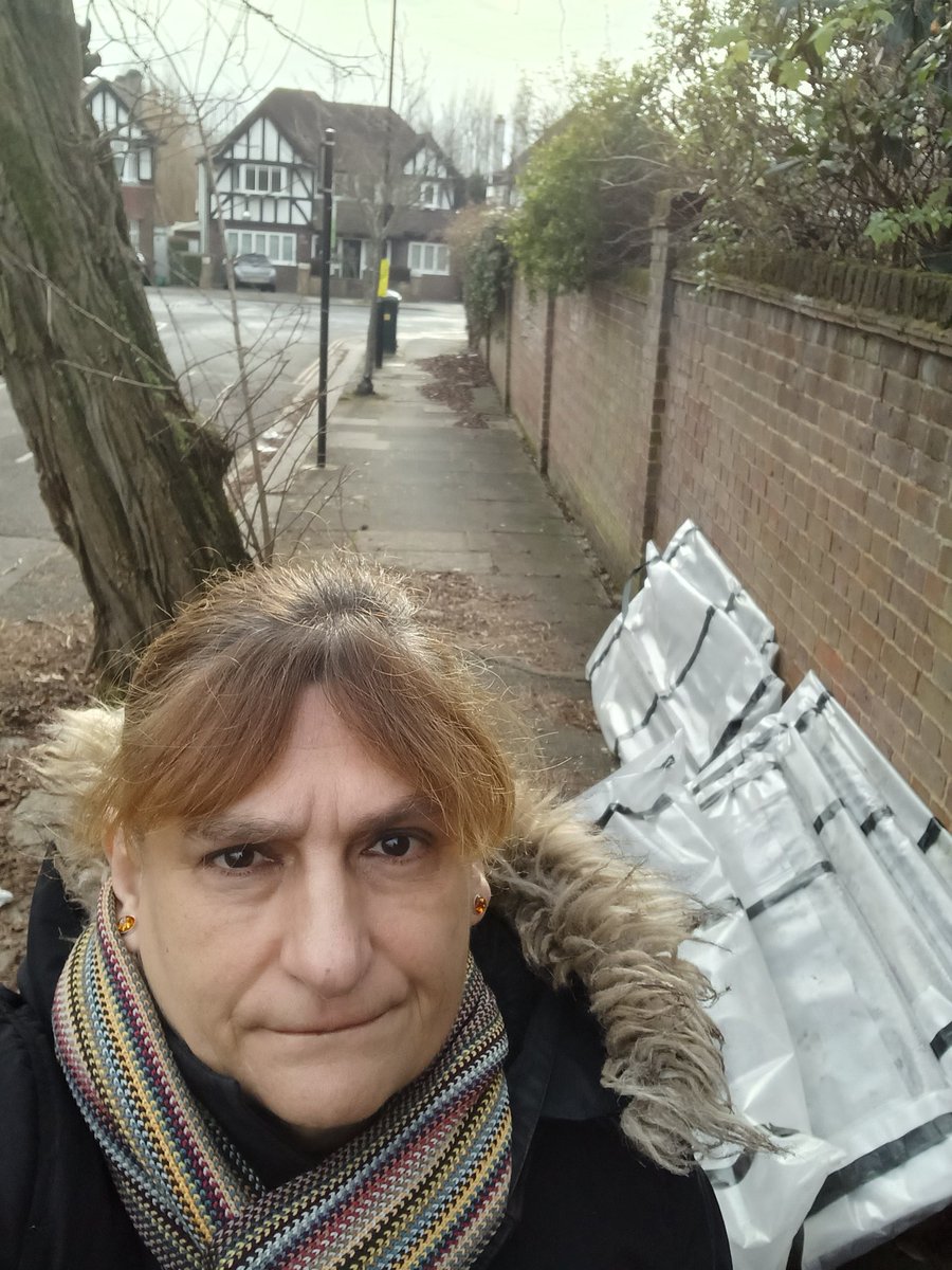 Yesterday, I reported fly-tipping of asbestos on Ashbourne Rd, the council's hazardous waste team will be removing it shortly. #HangerHill #Ealing