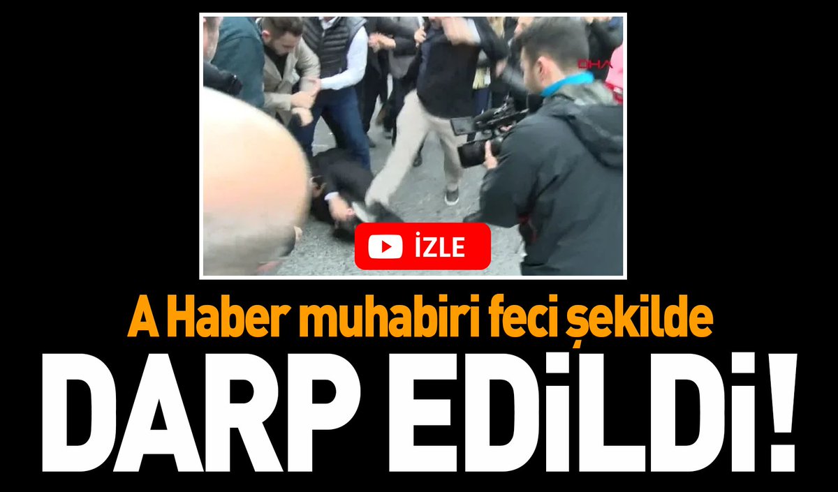 A Haber muhabiri feci şekilde darp edildi! sehrivangazetesi.com/a-haber-muhabi…