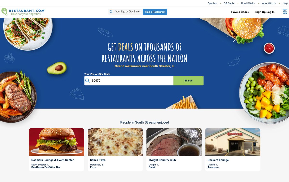 <a href="/WeAreCXR/">WeAreCXR</a> has been awarded a <a href="/WebExcellenceAw/">Web Excellence Awards</a> for the <a href="/Restaurant_com/">Restaurant.com</a> app overhaul!
🍽️Elevating the dining experience with a sleek, user-friendly navigation and a seamless Google Maps integration. 
apple.co/3scc8VS
bit.ly/47aJxPt