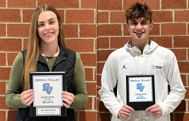 SV_Sports's tweet photo. Meet our December Athletes of the Month Allison Sevin and Owen Congdon: https://t.co/MZ3mfGx7iJ @SVRaidersBBall @svgirlsbb https://t.co/mM8R46bmT1