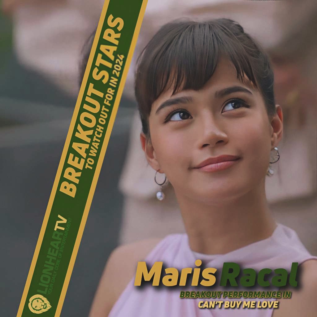 Through #CantBuyMeLove ‘s Irene, Maris Racal was able to showcase her oversized comic cleverness and exceptional sophistication. <a href="/maris/">maris</a>

#LionhearTVBreakoutStars2024
READ: lionheartv.net/2024/01/breako…