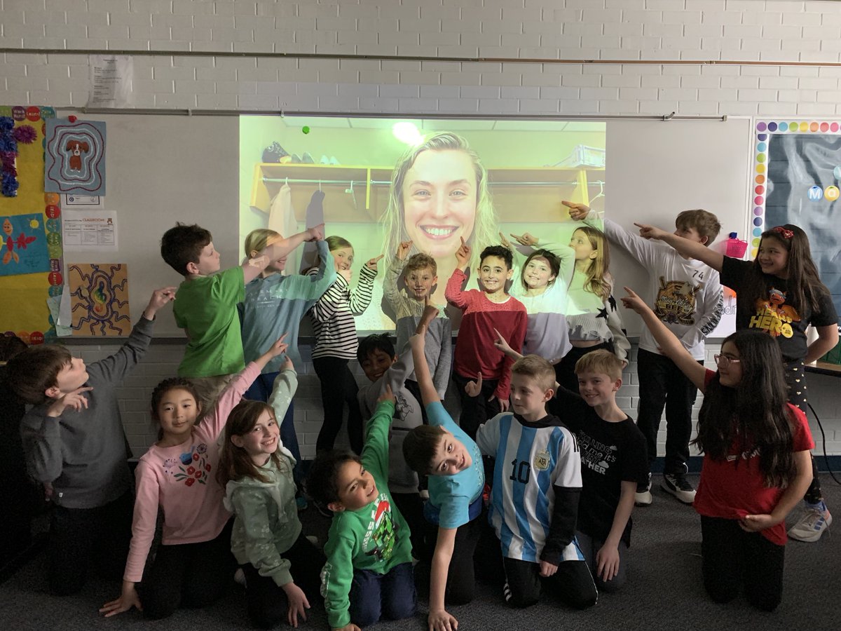 RandolphMusic54's tweet photo. These 3rd graders @AHSD25Olive had a special treat- they heard from a soloist in the NYC Ballet. They sent  questions, and she responded with videos! Thanks to Shae and Mrs. Miller for coordinating! https://t.co/guY52lhhkD