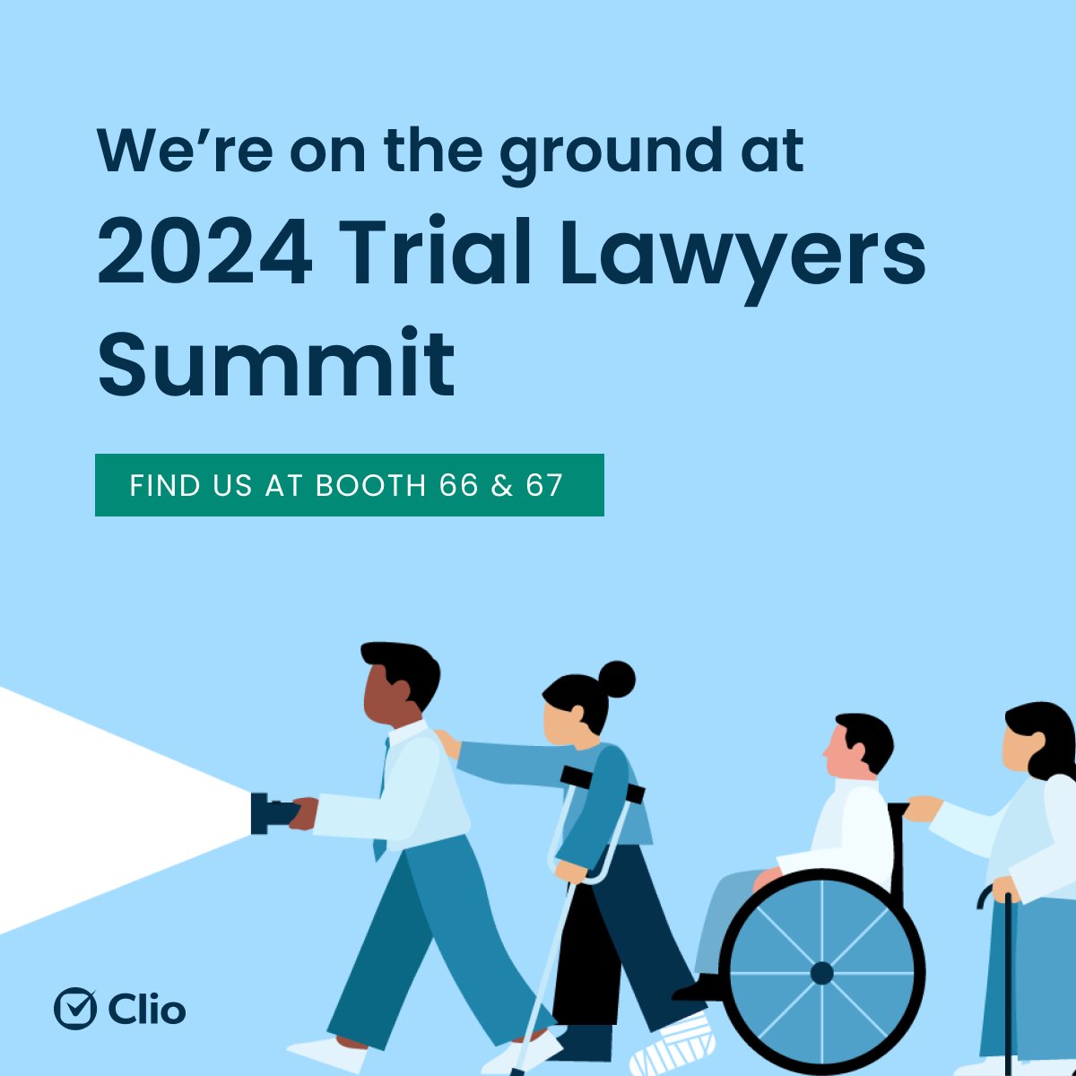 goclio's tweet photo. Miami, it's #NTLSummit week! 👋
Stop by to meet #TeamClio, demo Clio for personal injury law firms, and learn how Clio can help drive the best outcomes for your clients.
We've also got Clio swag AND you can enter to win a paddleboard. 🏄♂️ https://t.co/0I1SwDQStZ