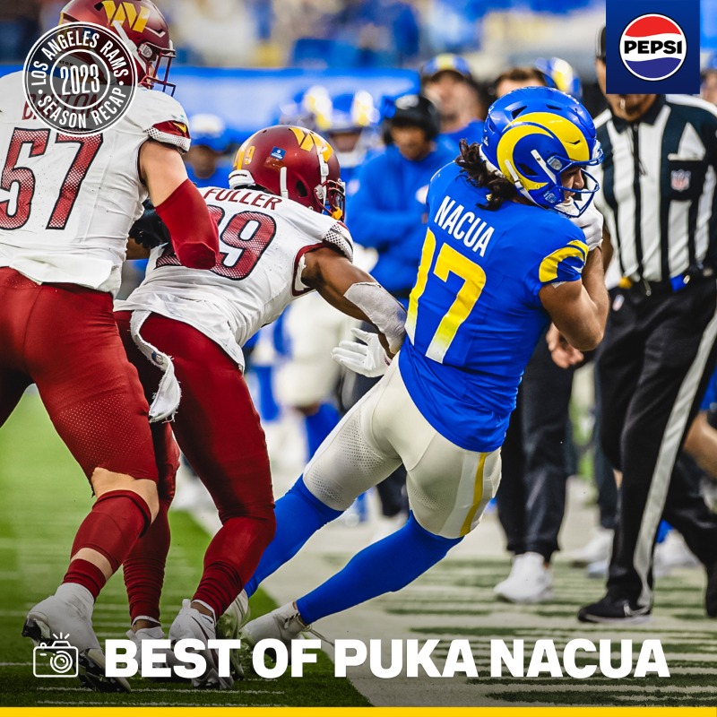 RamsNFL's tweet photo. Best flicks of our record-breaking rookie. 📸