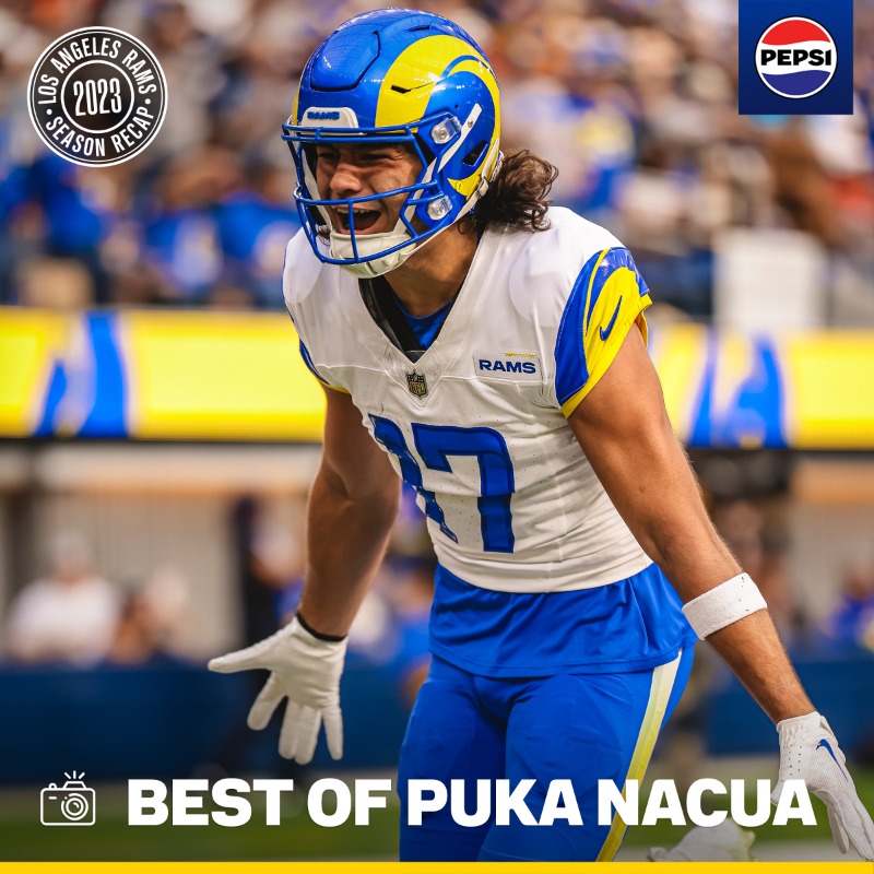RamsNFL's tweet photo. Best flicks of our record-breaking rookie. 📸