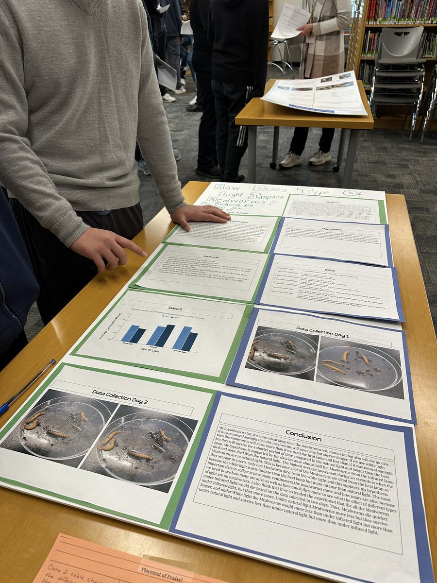 Kudos to our incredible MS researchers on a successful 1st symposium! 👏🏼 Shoutout to the 11th graders for providing valuable feedback. Looking forward to welcoming these bright minds to the HS research program in the future!!🔬👩🏻‍🔬🧬 <a href="/MrsAlyssaVicare/">MrsVicare</a>