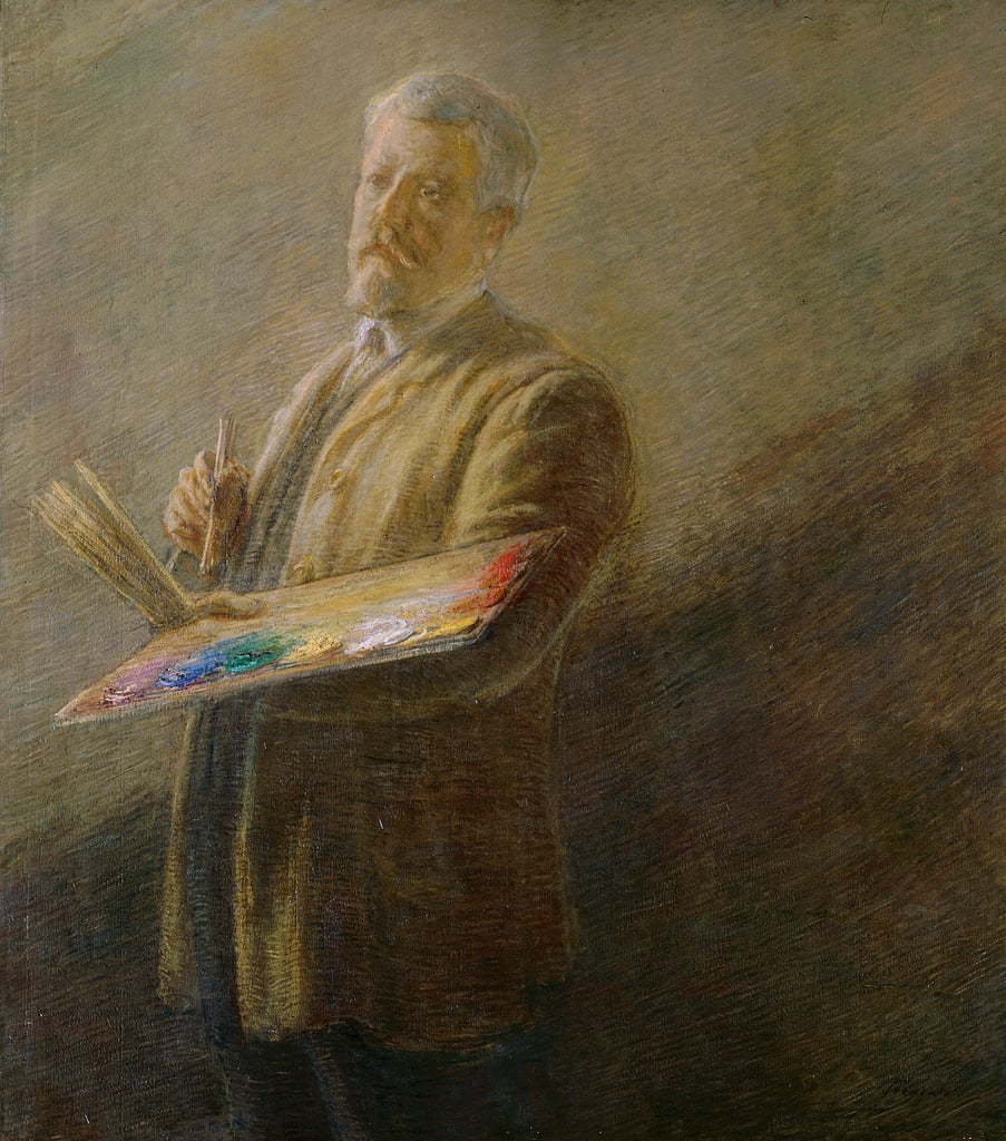 Self-portrait
Gaetano Previati
1852-1920