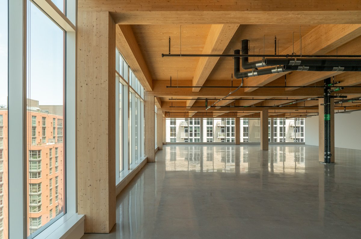 80 M Street, D.C.’s first mass timber office overbuild project, received the Best Design: Office Award in <a href="/CPExecutive/">Commercial Property Executive</a>’s Influence Awards. commercialsearch.com/news/cpe-annou…

#creawards #CXPCommunity #BestDesign   #OfficeDesign #masstimber #DCoffice #InfluenceAwards