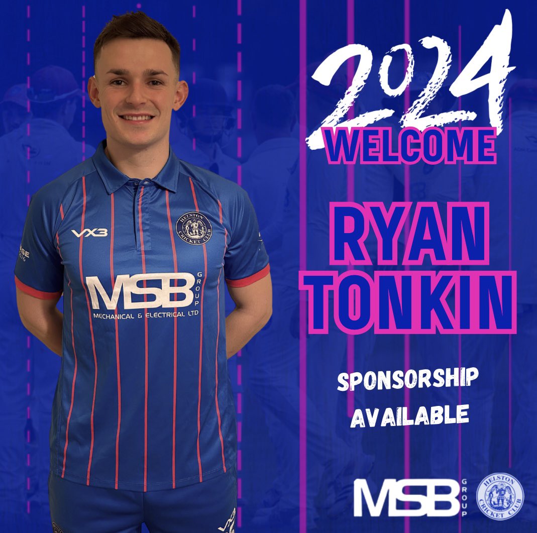 Welcome to HCC, Ryan Tonkin 🤝 

Ryan, who has Premier League experience with Redruth, joins from neighbours Mullion. He took 21 wickets with the new ball in County One last year and we can not wait to see Tonks in action at Beacon Parc 👊

#HCC