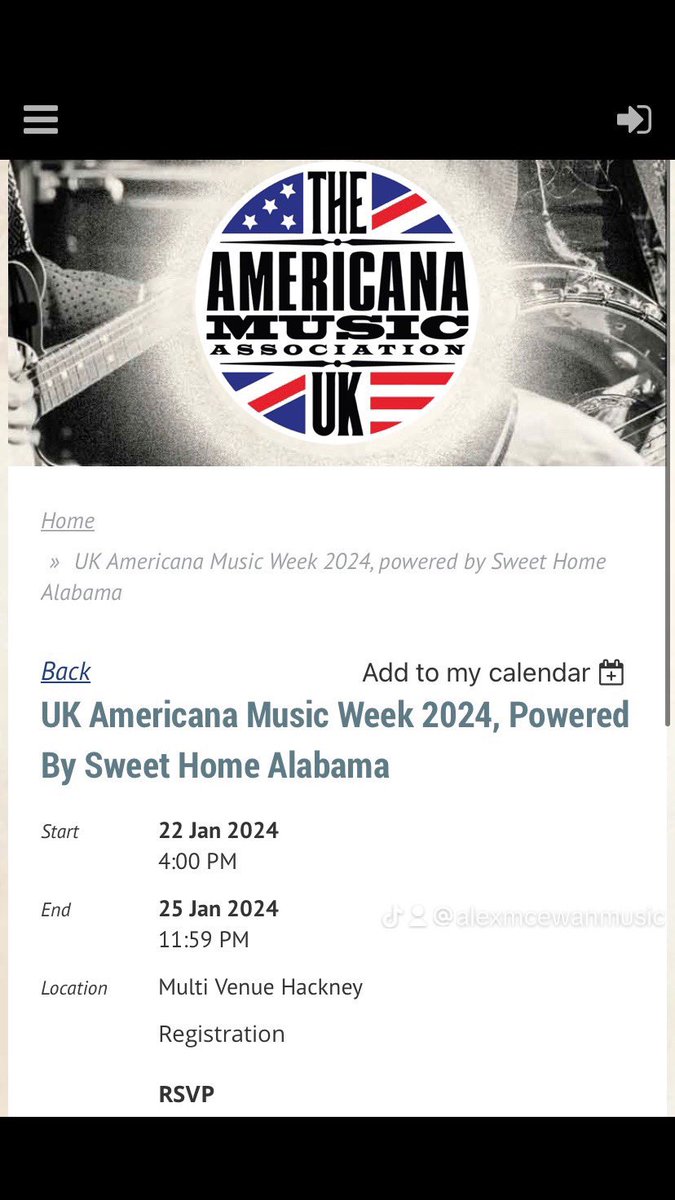 Looking forward to playing the UK Americana Music Association showcase week net wee in Hackney on 24th. Venue and time to follow. @RealTimVine @TimProtteyJones @theJeremyVine @HagenMark @WhisperingBob @HeyBaylen @UnaHealy @ukcountryradio @countryintheuk @C2Cfestival @BritishCMA @