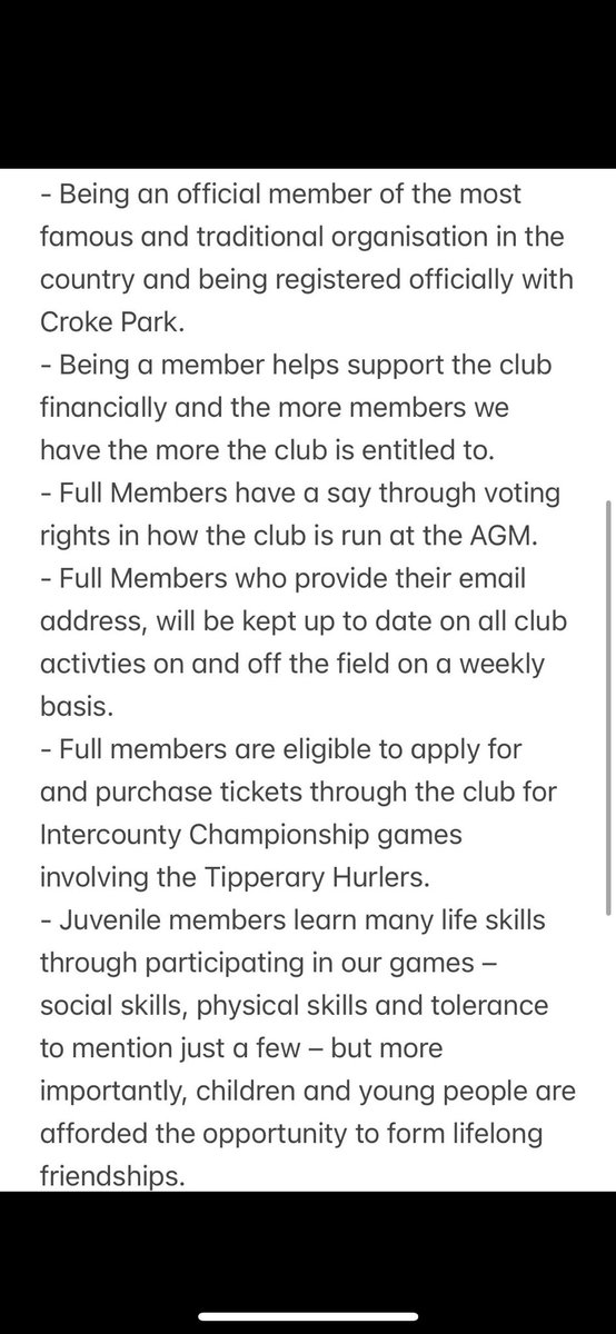 Click the link and become a member of our club. Details in the poster

foireann.ie/clubs/801272ee…